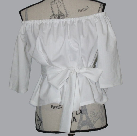 Off the shoulder Belted Too - Picture 3 of 3